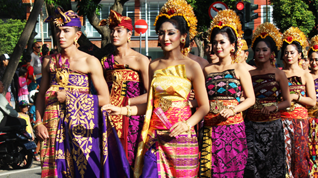 Songket clothes used in BAF Parade 2017.