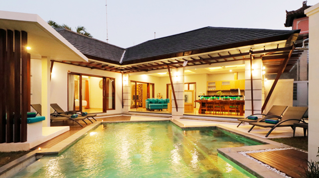 Three-bedroom villa with private pool