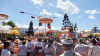 Worship at temple