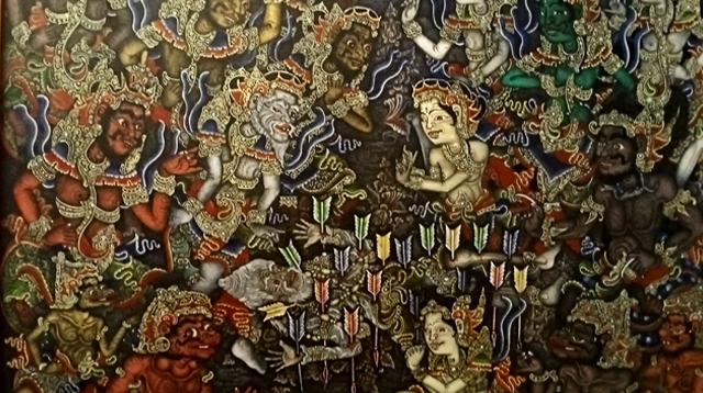 Painting of Bisma Parwa